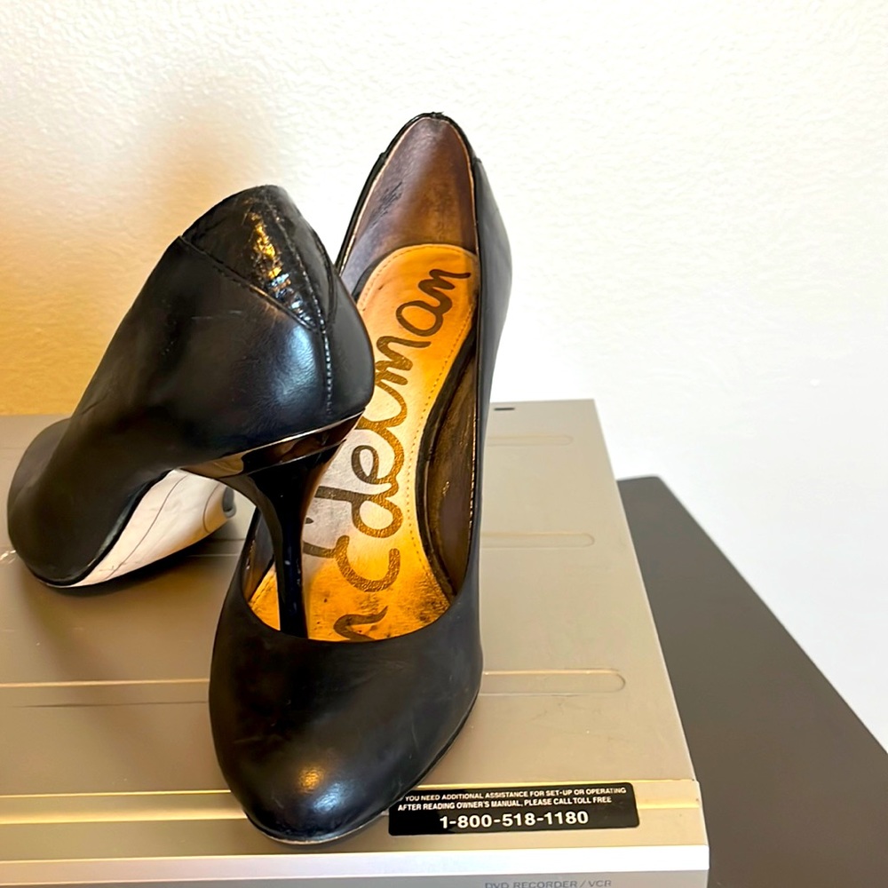 Sam Edelman leather upper/black